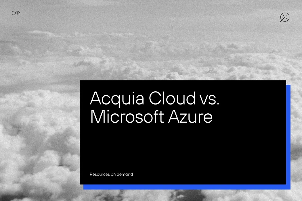 Acquia Cloud vs Azure