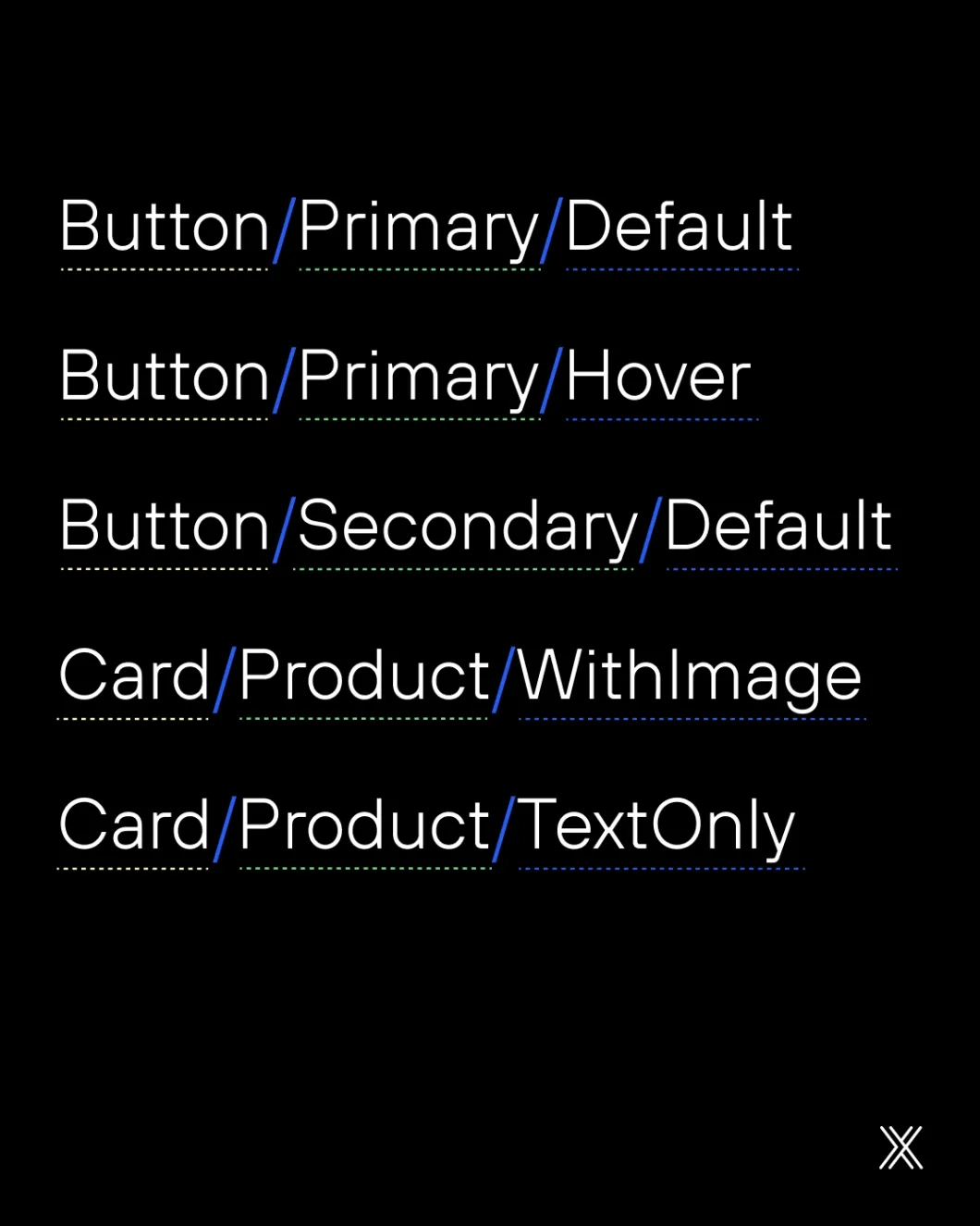 Imagem de nomenclaturas figma para drupal